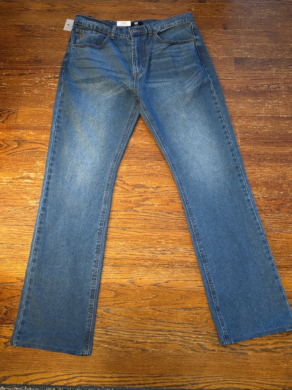 Frye Slim Bootcut Classic Men's Blue  Jeans Size 34x34